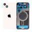 Apple iPhone 14 Plus - Rear Housing Glass + Camera Lens + Metal Plate + Magsafe Magnets (Starlight)