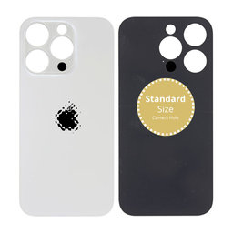 Apple iPhone 14 Pro - Rear Housing Glass (Silver)