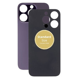 Apple iPhone 14 Pro - Rear Housing Glass (Deep Purple)