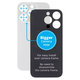 Apple iPhone 14 Pro - Rear Housing Glass with Bigger Camera Hole (Silver)