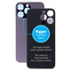 Apple iPhone 14 Pro Max - Rear Housing Glass with Bigger Camera Hole (Deep Purple)