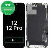 Display In-Cell HD+ for iPhone 12, 12 Pro, Touch Screen with Frame