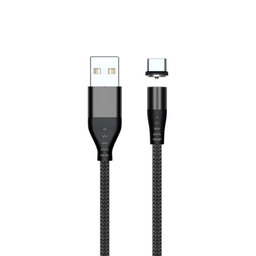 FixPremium - USB-C / USB Magnetic Cable (1m), black