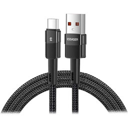 FixPremium - USB-C / USB Cable with Fast Charging (1m), black