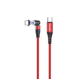 FixPremium - USB-C / USB-C Magnetic Cable (1m), red