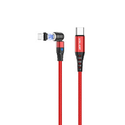 FixPremium - Lightning / USB-C Magnetic Cable (1m), red