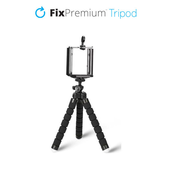 FixPremium - Tripod for Smartphone, black