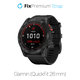 FixPremium - Silicone Strap for Garmin (QuickFit 26mm), black