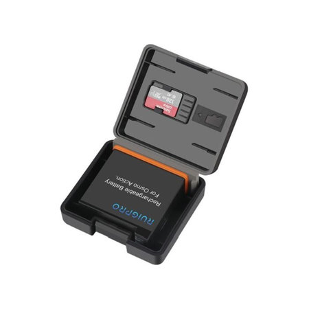 FixPremium - Case for GoPro Hero 10 Battery & Memory Card, black