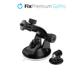 FixPremium - Mount for GoPro with Suction, black