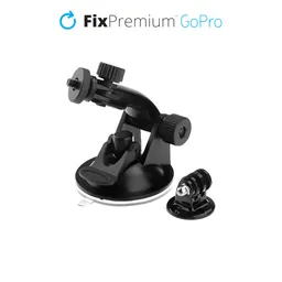 FixPremium - Mount for GoPro with Suction, black
