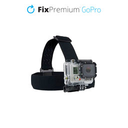 FixPremium - Head Mount for GoPro, black