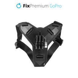 FixPremium - Helmet Mount for GoPro, black