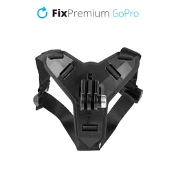 FixPremium - Helmet Mount for GoPro, black