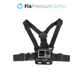 FixPremium - Body Mount for GoPro, black