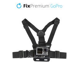 FixPremium - Body Mount for GoPro, black