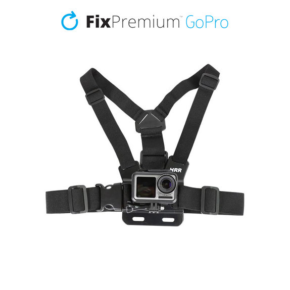 FixPremium - Body Mount for GoPro, black