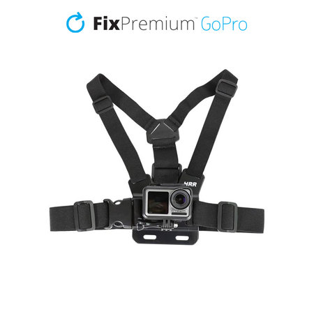FixPremium - Body Mount for GoPro, black