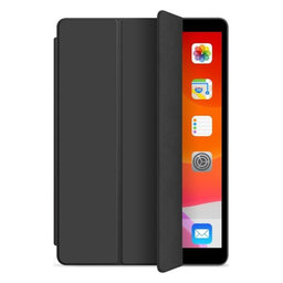 FixPremium - Silicone Flip Case for iPad 10.2 (7th, 8th, 9th Gen), black