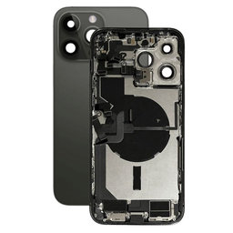 Apple iPhone 14 Pro Max - Rear Housing with Small Parts (Space Black)