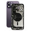 Apple iPhone 14 Pro Max - Rear Housing with Small Parts (Deep Purple)