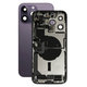 Apple iPhone 14 Pro Max - Rear Housing with Small Parts (Deep Purple)