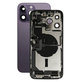 Apple iPhone 14 Pro Max - Rear Housing with Small Parts (Deep Purple)
