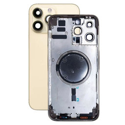 Apple iPhone 14 Pro Max - Rear Housing (Gold)