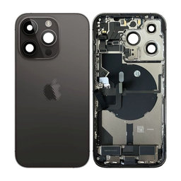 Apple iPhone 14 Pro - Rear Housing with Small Parts (Space Black)
