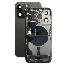 Apple iPhone 14 Pro - Rear Housing with Small Parts (Space Black)