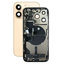 Apple iPhone 14 Pro - Rear Housing with Small Parts (Gold)