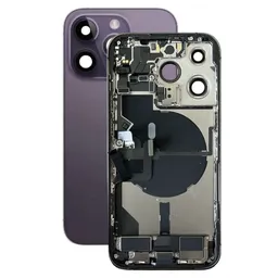 Apple iPhone 14 Pro - Rear Housing with Small Parts (Deep Purple)