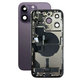 Apple iPhone 14 Pro - Rear Housing with Small Parts (Deep Purple)