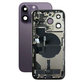 Apple iPhone 14 Pro - Rear Housing with Small Parts (Deep Purple)