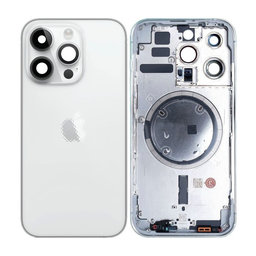 Apple iPhone 14 Pro - Rear Housing (Silver)