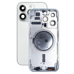 Apple iPhone 14 Pro - Rear Housing (Silver)
