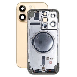 Apple iPhone 14 Pro - Rear Housing (Gold)