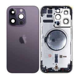 Apple iPhone 14 Pro - Rear Housing (Deep Purple)