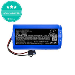 Cecotec Conga 900, 1000, 2000, 5000-series, Excellence 990, Mamibot ExVac 600, 800-series, Neatsvor X500 - Battery CONG1002 Li-Ion 14.4V 2600mAh HQ
