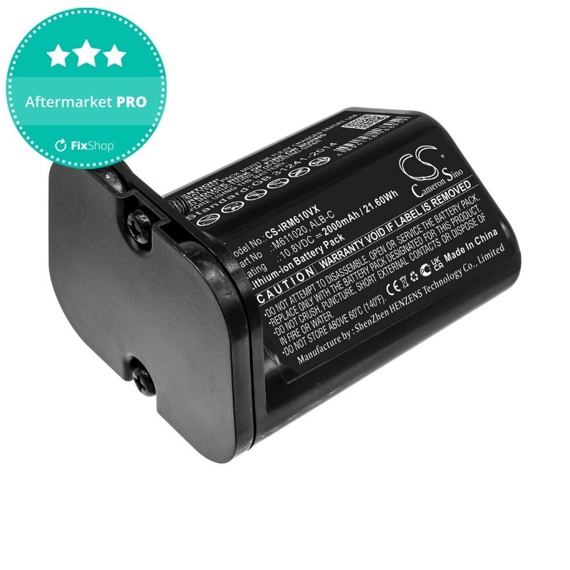 iRobot Braava jet m6 - Battery ALB-C, M611020 Li-Ion 10.8V 2000mAh