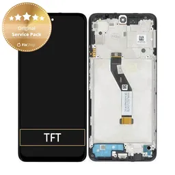 Xiaomi Redmi Note 11S 5G 22031116BG - LCD Display + Touch Screen + Frame (Midnight Black) - 560001K16B00 Genuine Service Pack