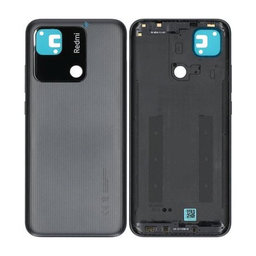 Xiaomi Redmi 10A 220233L2C 220233L2G - Battery Cover (Charcoal Black) - 55050001YD9T Genuine Service Pack