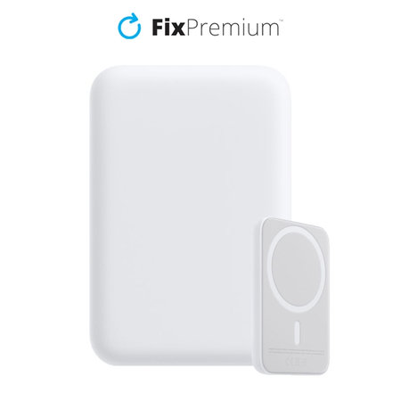 FixPremium - MagSafe PowerBank 5000 mAh, white
