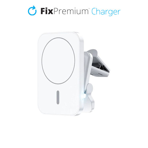 FixPremium - Car Charger MagSafe V1, white