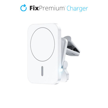 FixPremium - Car Charger MagSafe V1, white