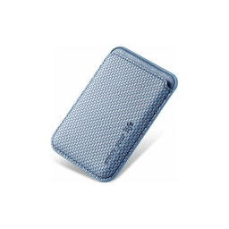 FixPremium - MagSafe Carbon Wallet, blue