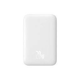 Baseus - MagSafe PowerBank 6000 mAh, white