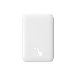 Baseus - MagSafe PowerBank 6000 mAh, white