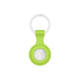 FixPremium - Silicone Keychain for AirTag, green