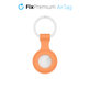 FixPremium - Silicone Keychain for AirTag, orange